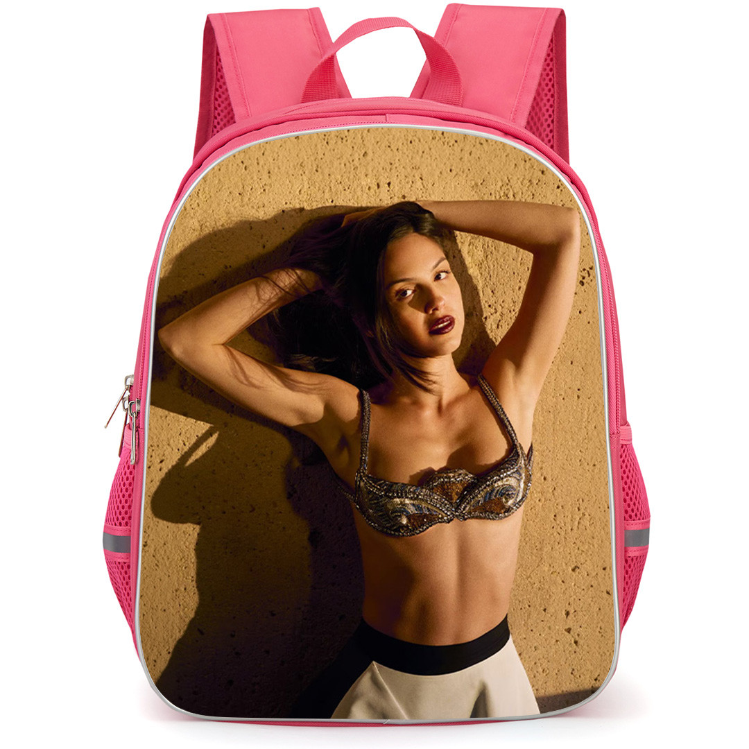 Olivia Rodrigo Backpack School Bag StudentPack - Olivia Rodrigo Golden Hour Portrait Poster