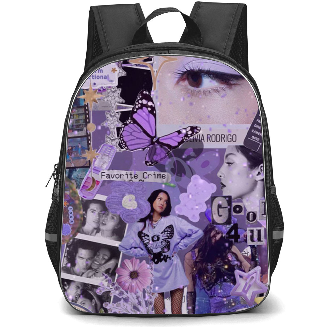 Olivia Rodrigo Backpack StudentPack - Olivia Rodrigo Kristie Craigs Shuffle Poster