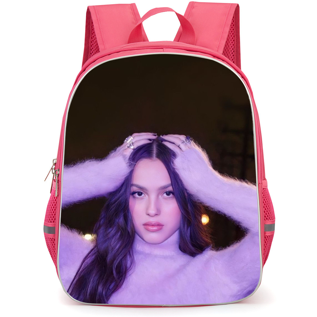 Olivia Rodrigo Backpack StudentPack - Olivia Rodrigo Next Album Cover Purple Theme Poster