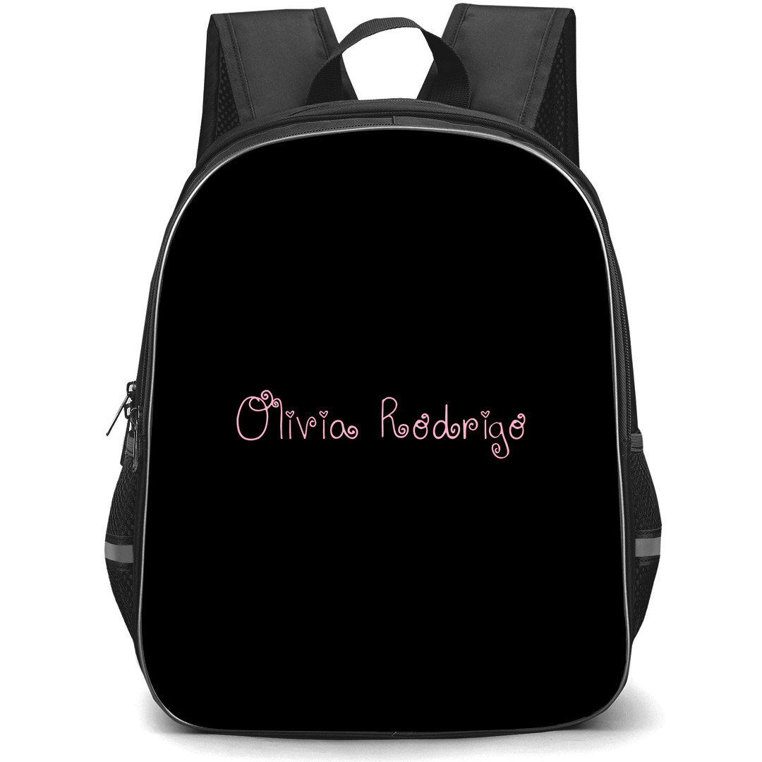 Olivia Rodrigo Backpack School Bag StudentPack - Olivia Rodrigo Prink Thin Logo 2026