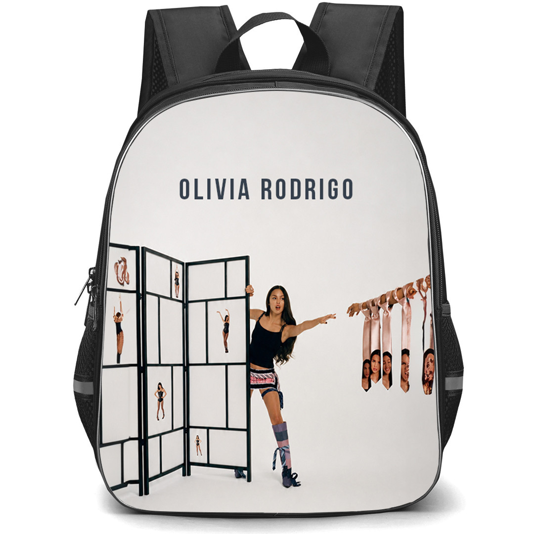 Olivia Rodrigo Backpack School Bag StudentPack - Olivia Rodrigo Rolling Stone Photoshoot Minimal Poster
