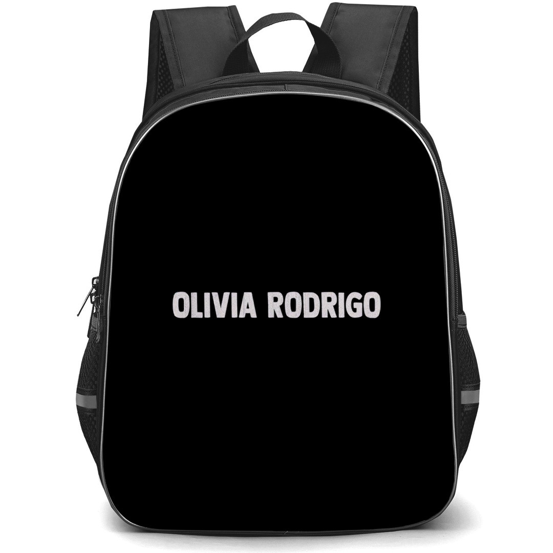 Olivia Rodrigo Backpack School Bag StudentPack - Olivia Rodrigo Soft Metallic Minimal Logo Sticker