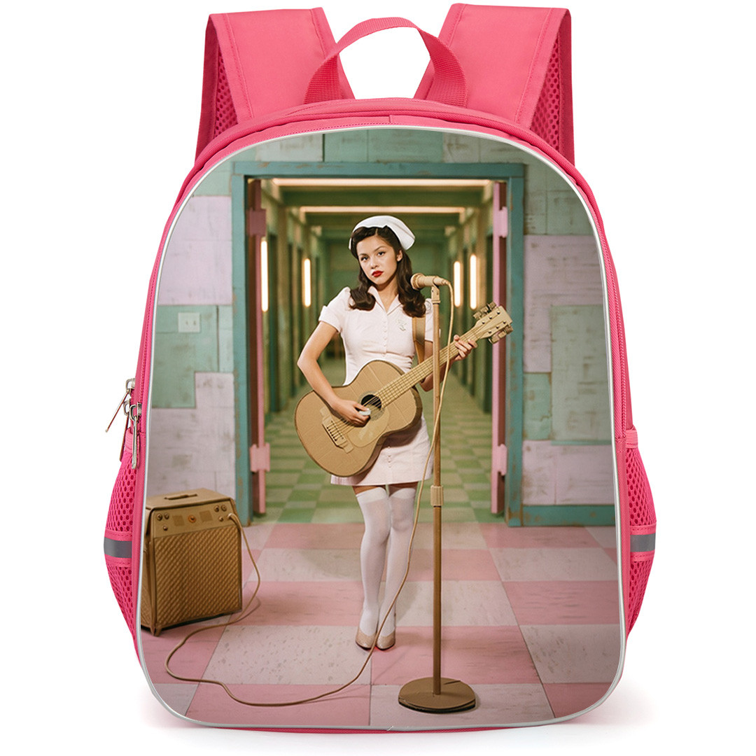 Olivia Rodrigo Backpack School Bag StudentPack - Olivia Rodrigo The Cure Music Video Poster