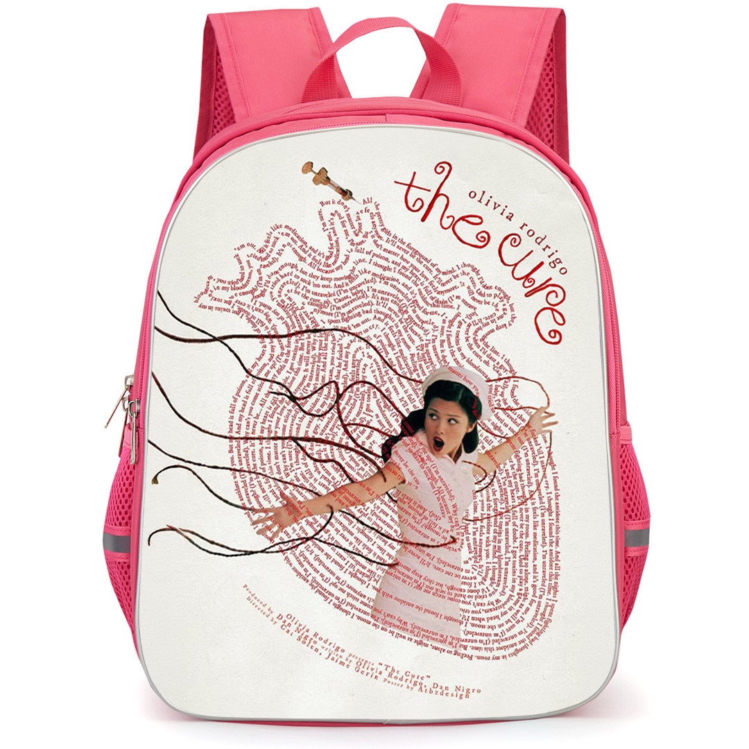 Olivia Rodrigo Backpack School Bag StudentPack - Olivia Rodrigo The Cure Poster