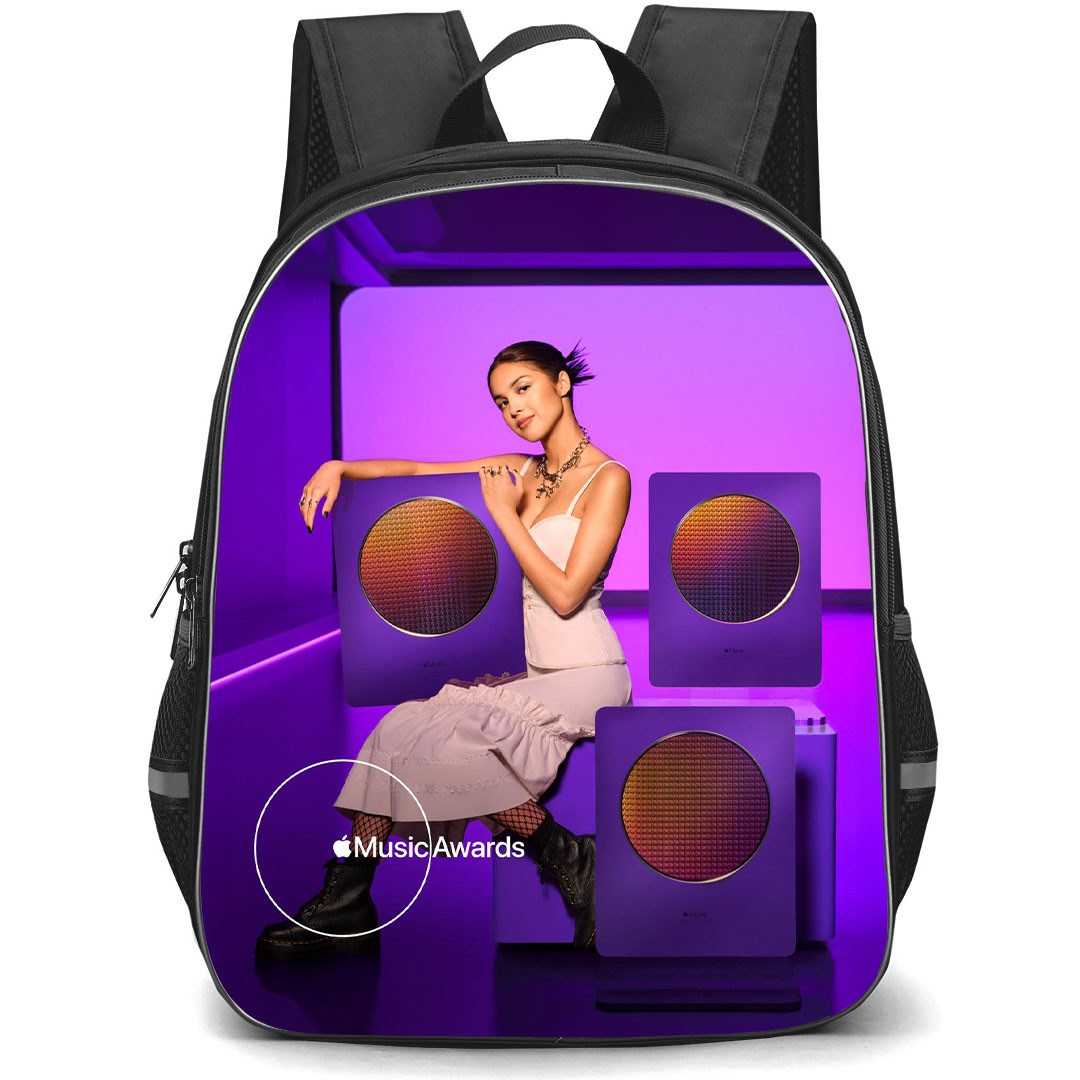 Olivia Rodrigo Backpack StudentPack - Olivia Rodrigo The Winners of The 2021 Apple Music Awards Poster