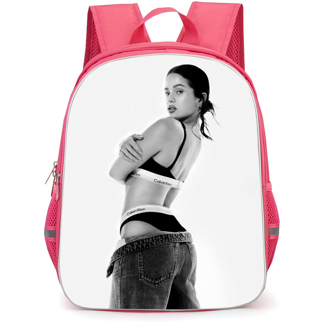 Rosalia Backpack School Bag StudentPack - Rosalia Greyscale Side Portrait