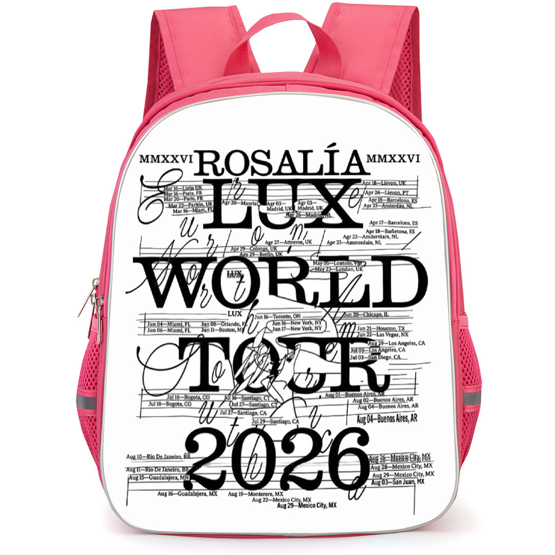 Rosalia Backpack School Bag StudentPack - Rosalia LUX World Tour Poster