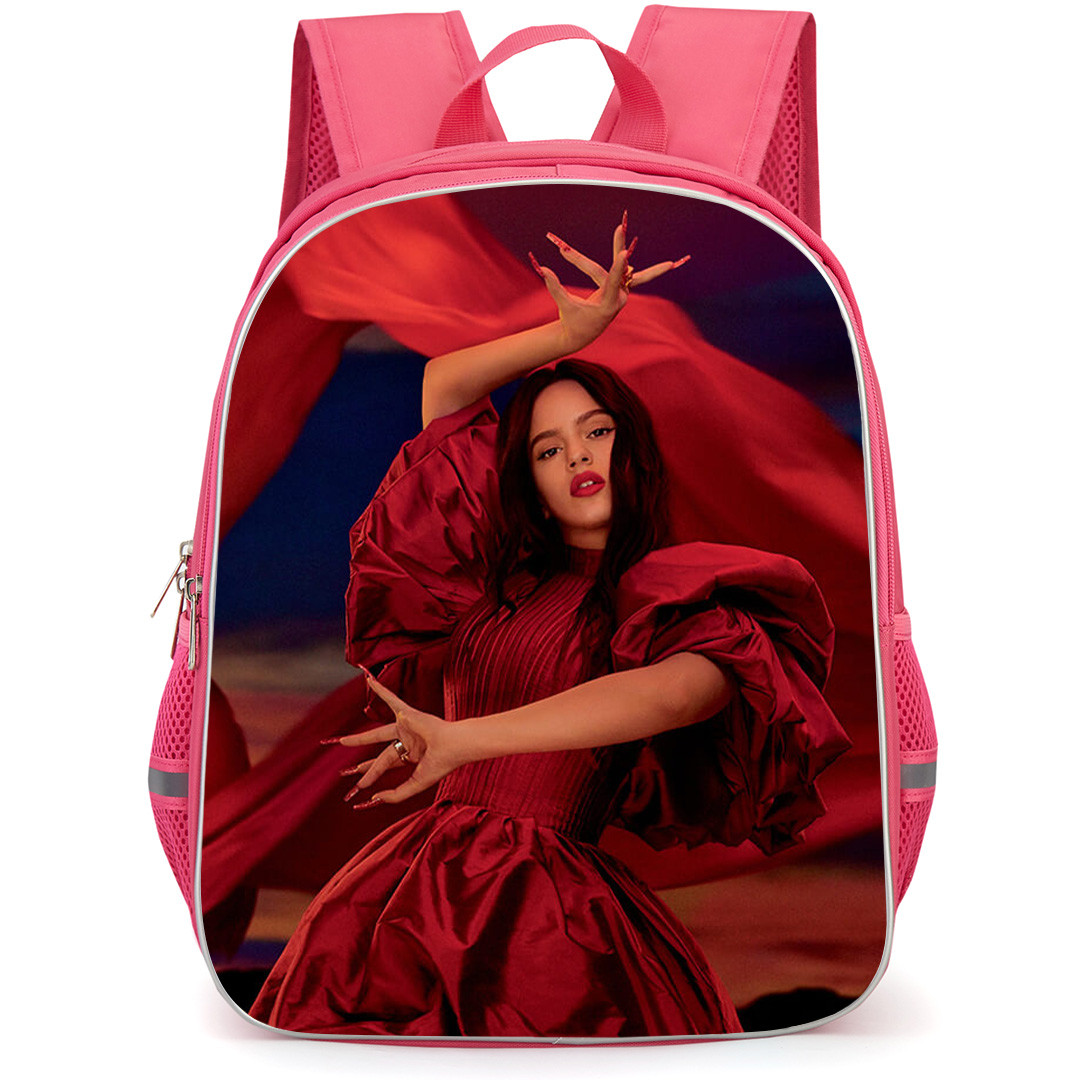 Rosalia Backpack School Bag StudentPack - Rosalia Wearing Red Dress Portrait