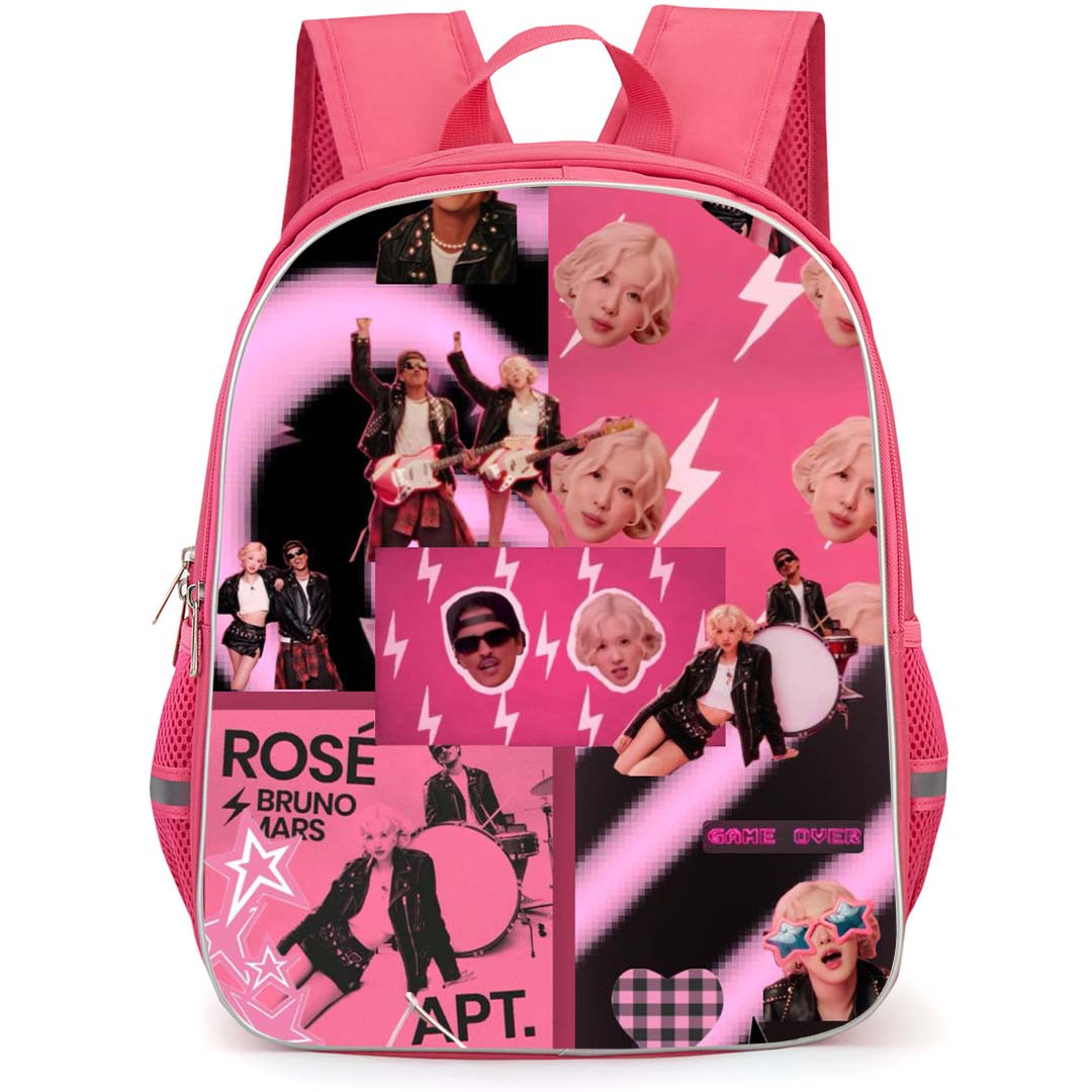Rose APT Backpack StudentPack - Rose APT Kiss Mark Lightning Wallpaper