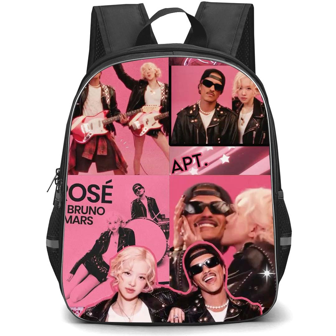 Rose APT Backpack StudentPack - Rose APT Poses Kiss Wallpaper