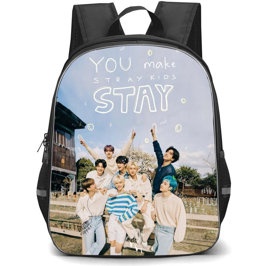 Stray Kids Backpack StudentPack - Stray Kids You Make Stary Kids Stady Poster