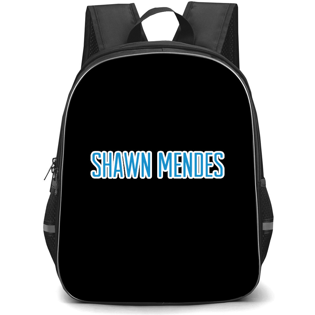 Shawn Mendes Backpack School Bag StudentPack - Shawn Mendes Blue Logo