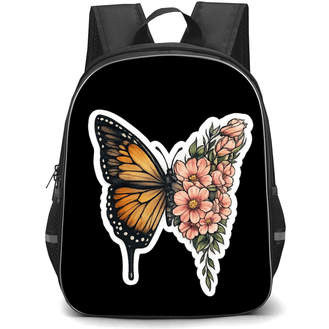 Shawn Mendes Backpack School Bag StudentPack - Shawn Mendes Butterfly Tattoo Sticker Art