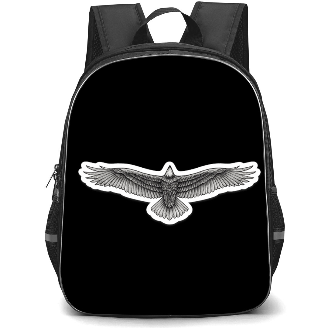 Shawn Mendes Backpack School Bag StudentPack - Shawn Mendes Eagle Tattoo Sticker Art