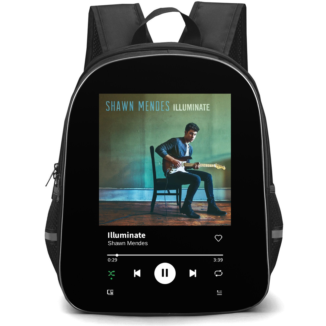 Shawn Mendes Backpack School Bag StudentPack - Shawn Mendes Illuminate Album Cover