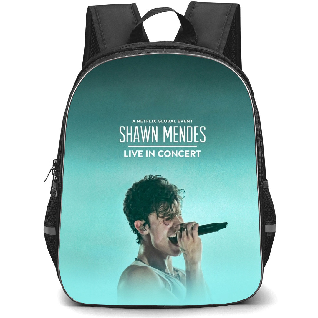 Shawn Mendes Backpack School Bag StudentPack - Shawn Mendes Live In Concert Poster