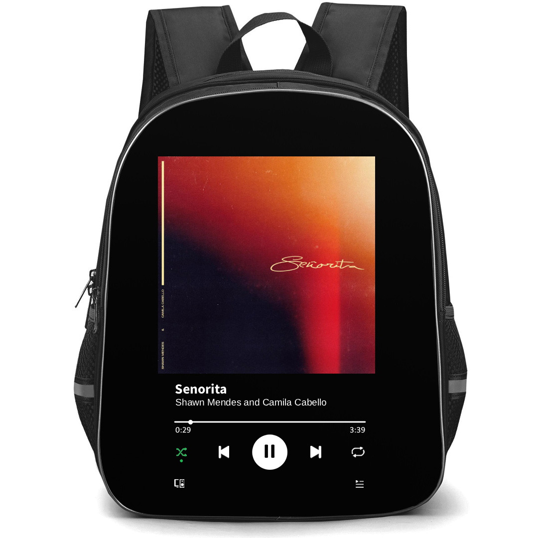 Shawn Mendes Backpack School Bag StudentPack - Shawn Mendes Se?orita Cover Art
