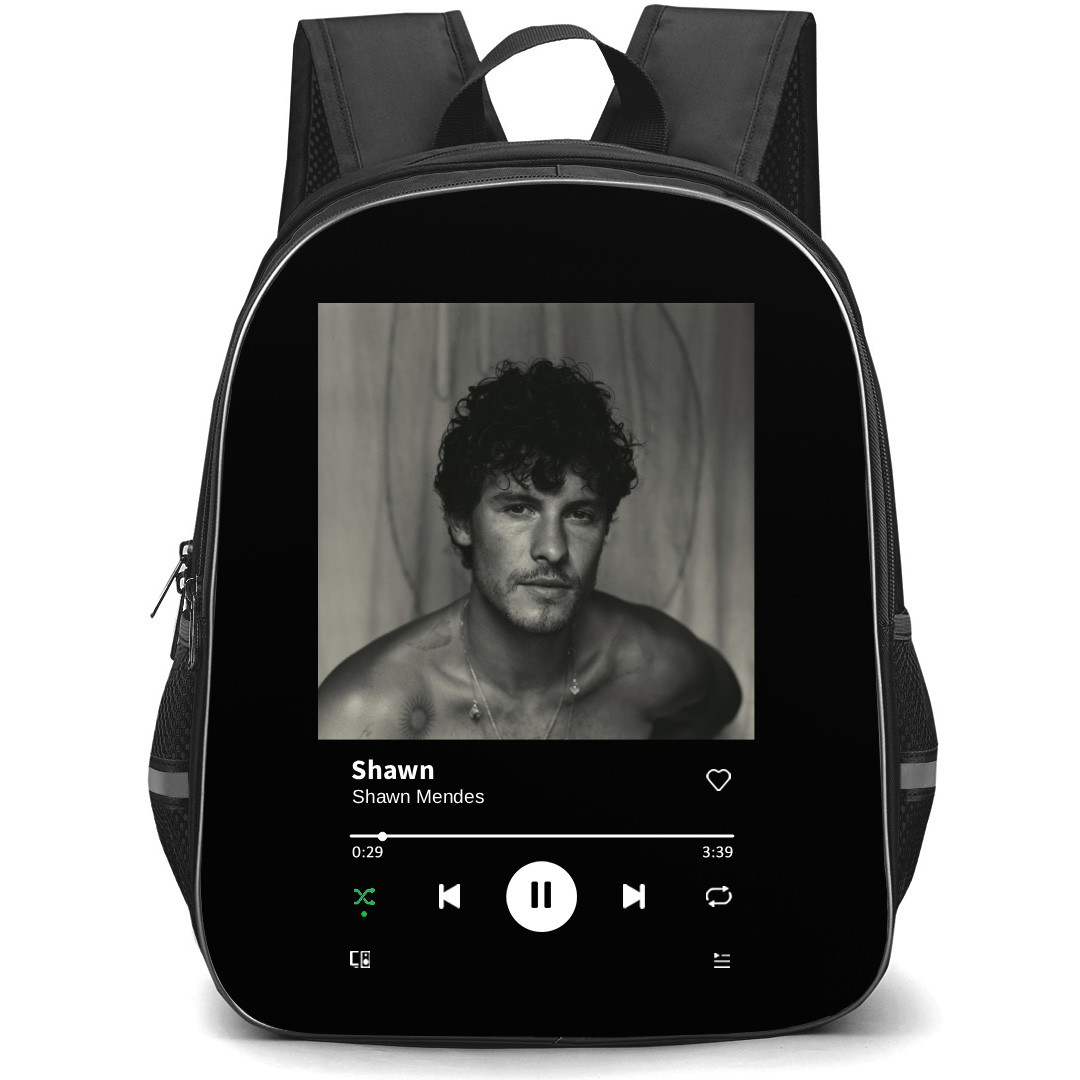 Shawn Mendes Backpack School Bag StudentPack - Shawn Mendes Shawn Album Cover