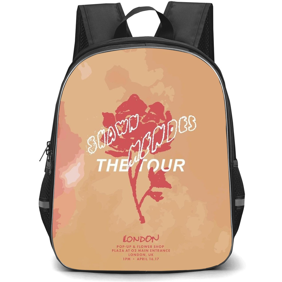 Shawn Mendes Backpack School Bag StudentPack - Shawn Mendes The Tour In London Poster