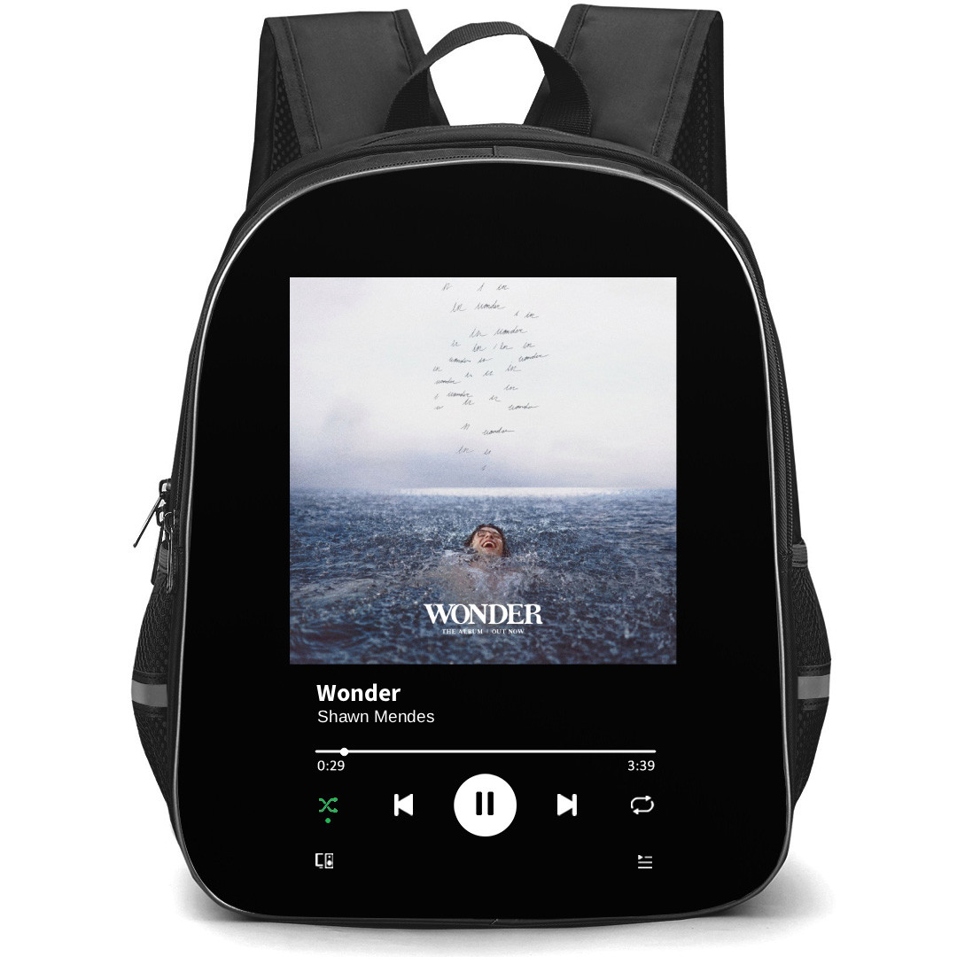 Shawn Mendes Backpack School Bag StudentPack - Shawn Mendes Wonder Album Cover