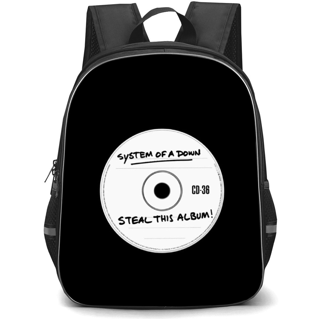 System Of A Down Backpack School Bag StudentPack - Steal This Album CD Art