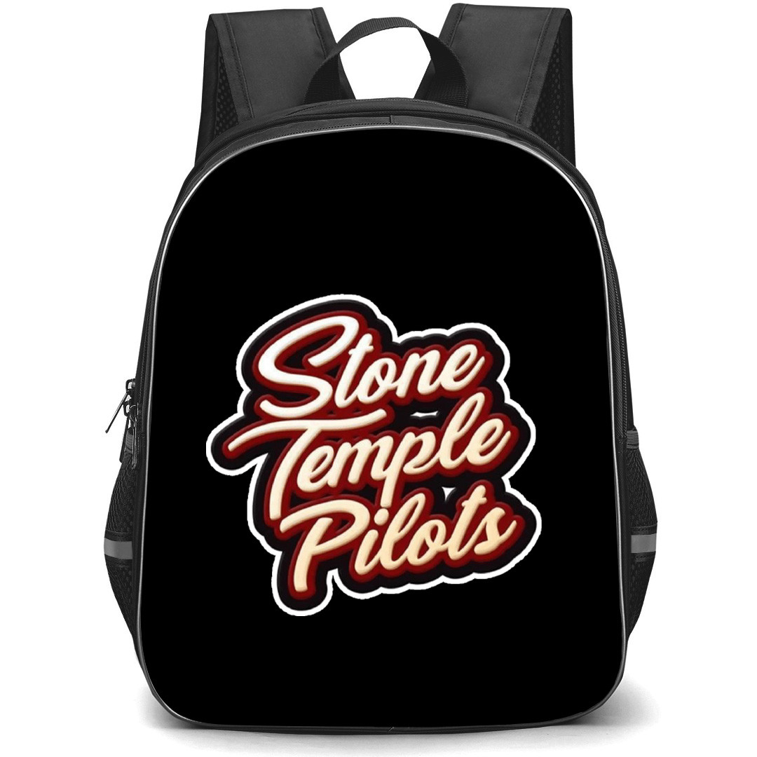 Stone Temple Pilots Backpack School Bag StudentPack - Band Logo Wordmark Sticker