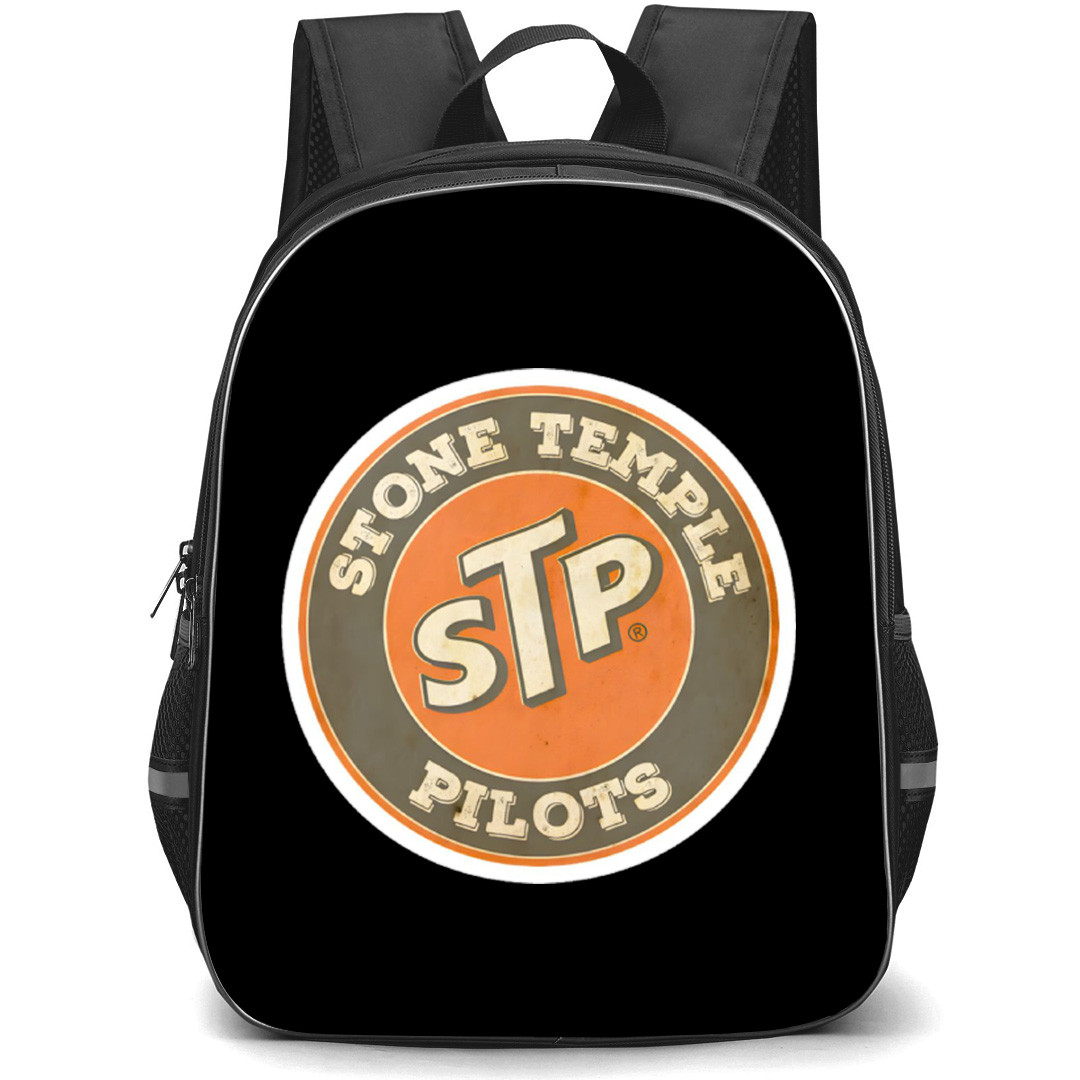 Stone Temple Pilots Backpack School Bag StudentPack - Band Retro Logo Sticker