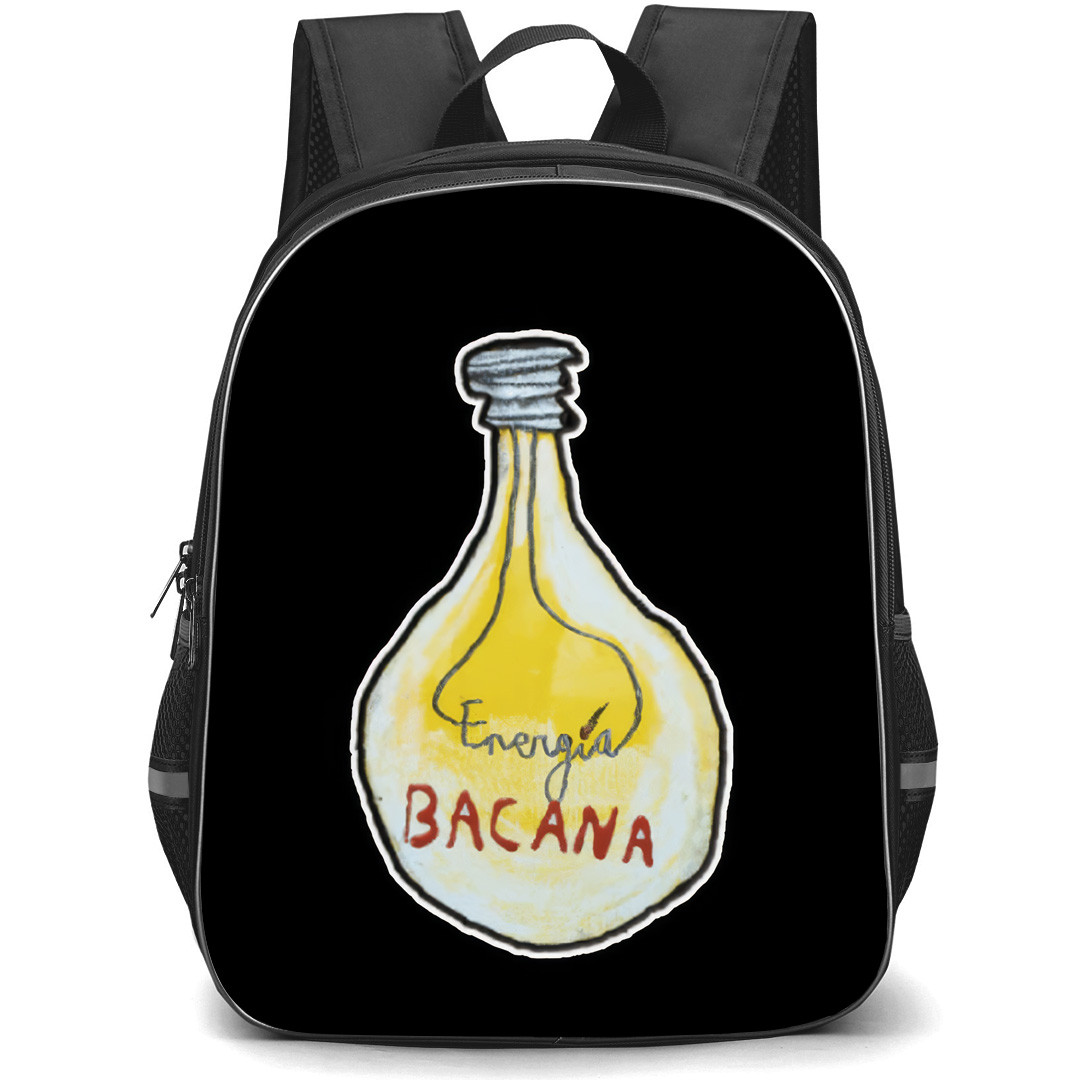 Sebasti?n Yatra Backpack School Bag StudentPack - Sebasti?n Yatra Energia Bacana Sticker Art