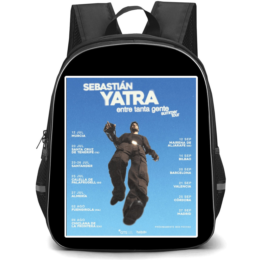 Sebasti?n Yatra Backpack School Bag StudentPack - Sebasti?n Yatra Entre Tanta Gente Summer Tour Poster