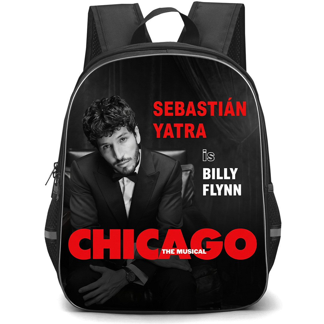 Sebasti?n Yatra Backpack School Bag StudentPack - Sebasti?n Yatra Is Billy Flynn Greyscale