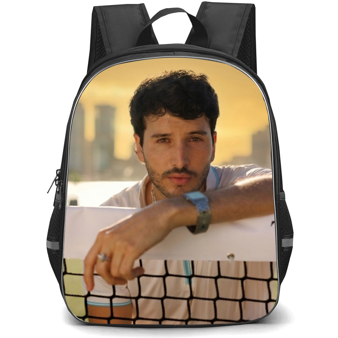 Sebasti?n Yatra Backpack School Bag StudentPack - Sebasti?n Yatra Leaning In Tennis Net