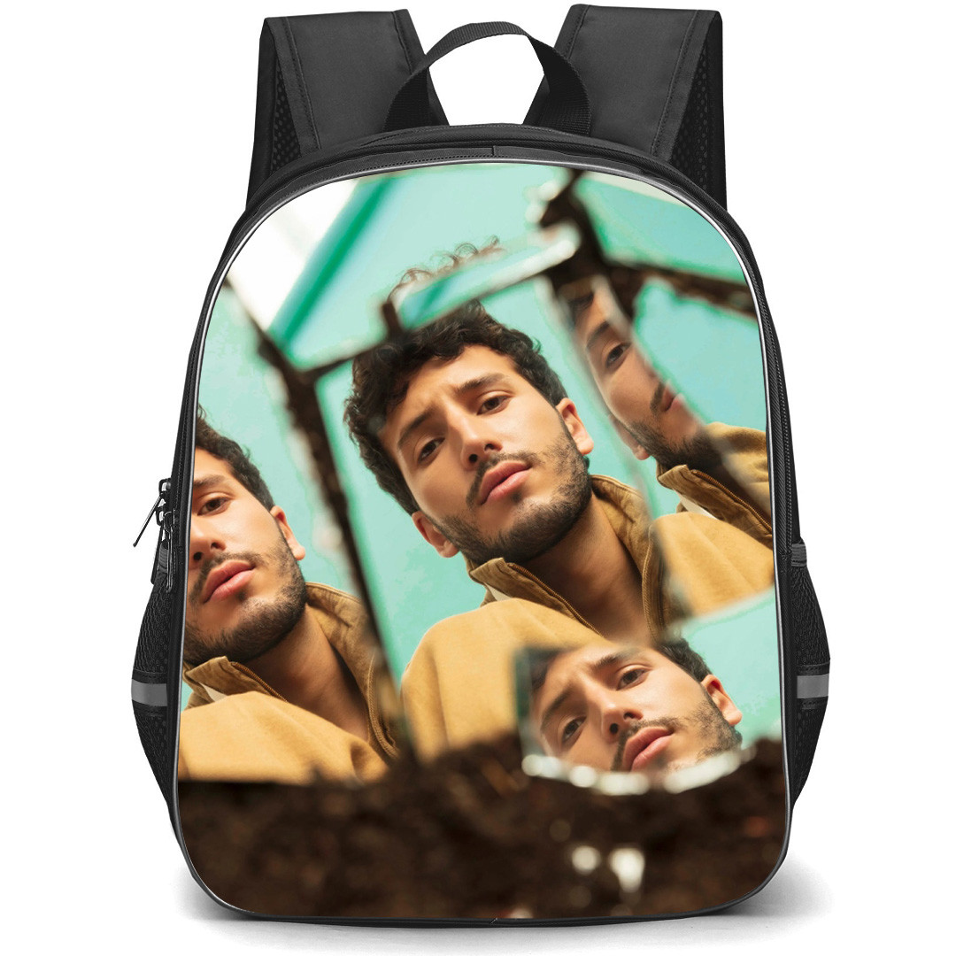 Sebasti?n Yatra Backpack School Bag StudentPack - Sebasti?n Yatra Looking At Broken Mirror