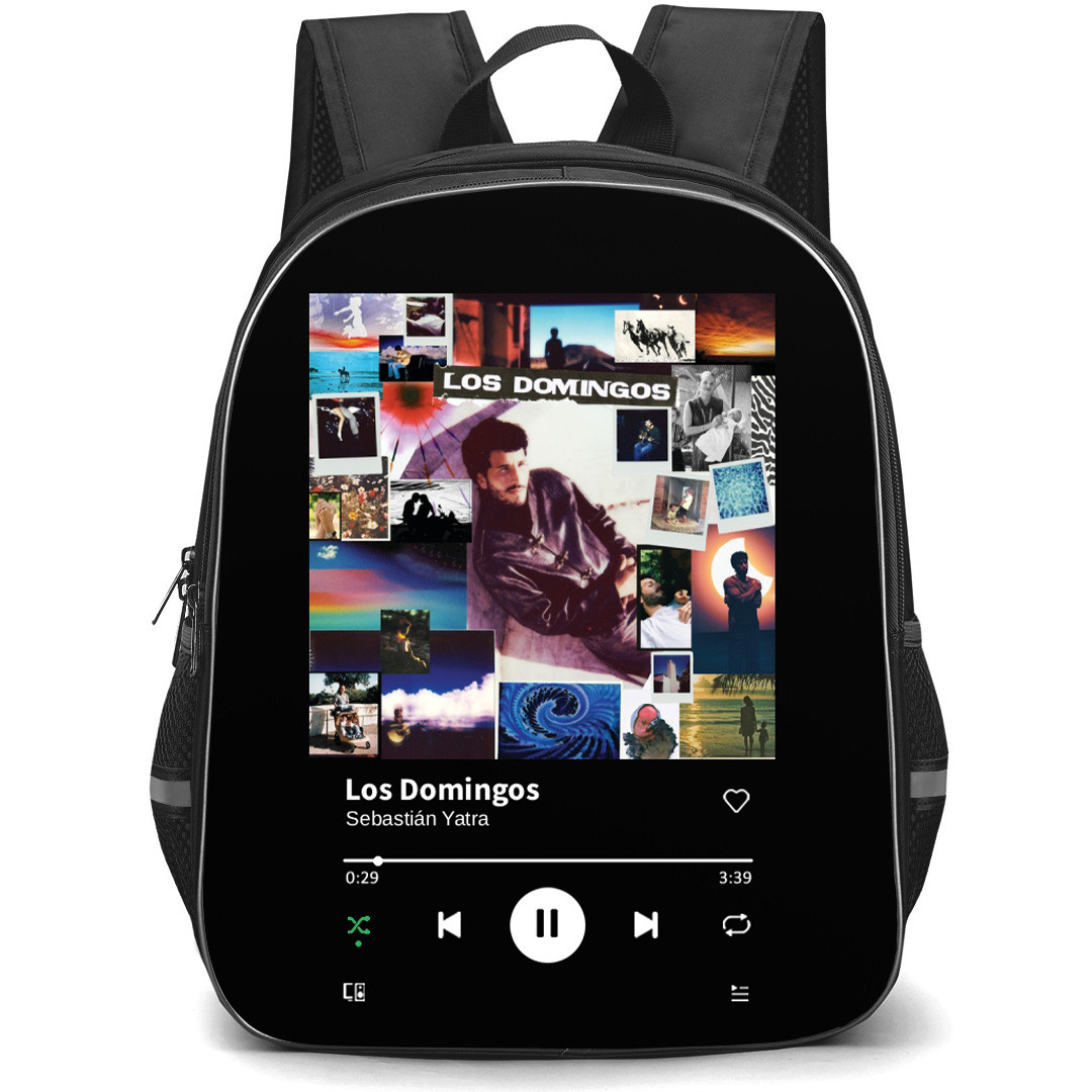 Sebasti?n Yatra Backpack School Bag StudentPack - Sebasti?n Yatra Los Domingos Album Cover