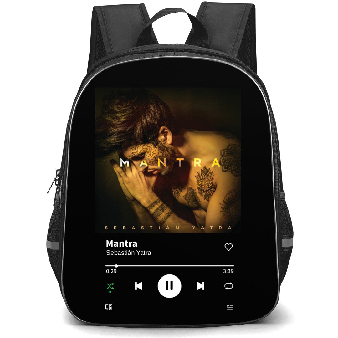 Sebasti?n Yatra Backpack School Bag StudentPack - Sebasti?n Yatra Mantra Album Cover