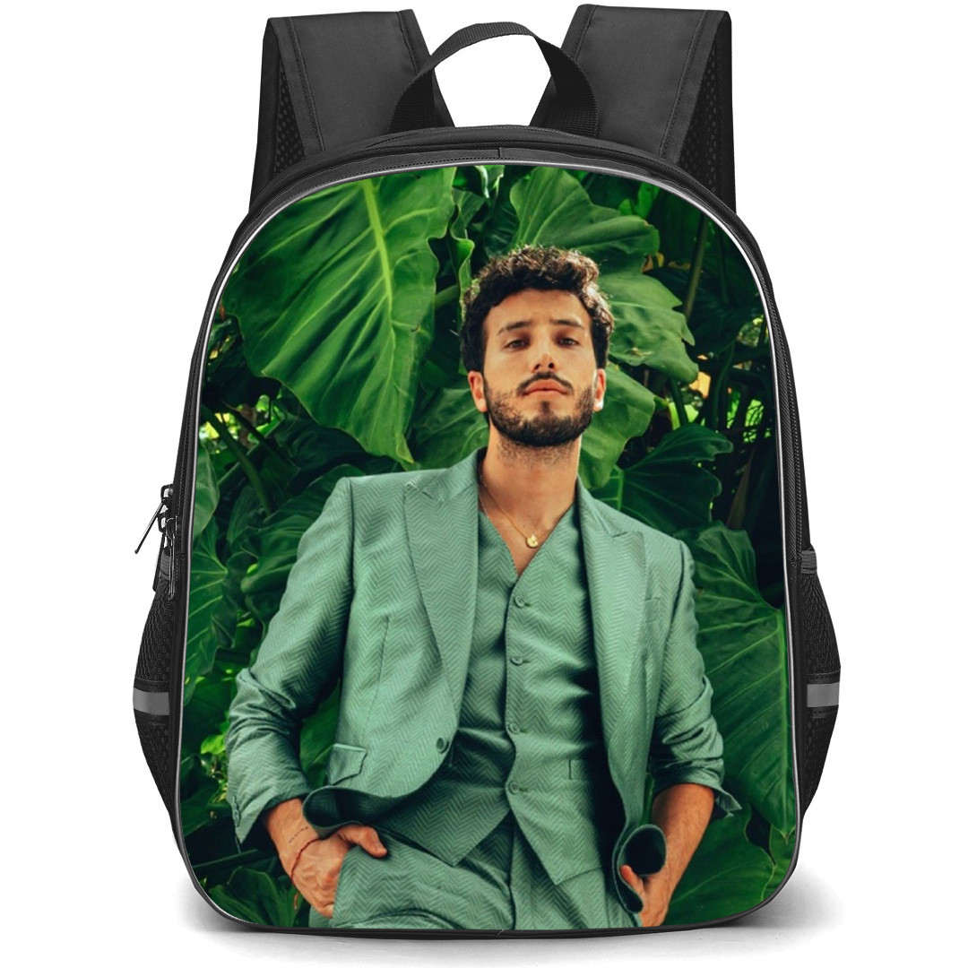 Sebasti?n Yatra Backpack School Bag StudentPack - Sebasti?n Yatra Portrait Leaves Background