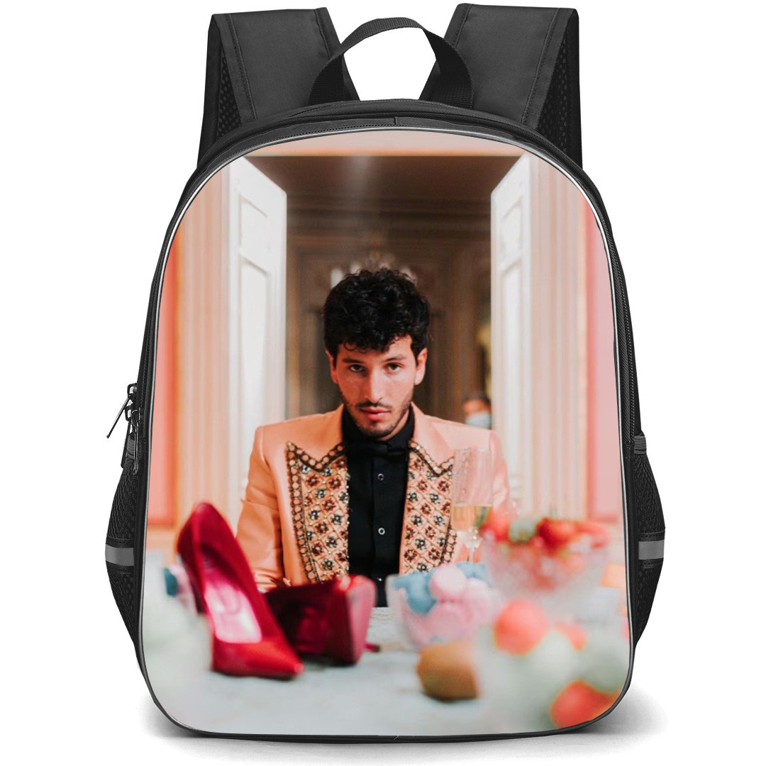 Sebasti?n Yatra Backpack School Bag StudentPack - Sebasti?n Yatra Portrait Wearing Pink Suits