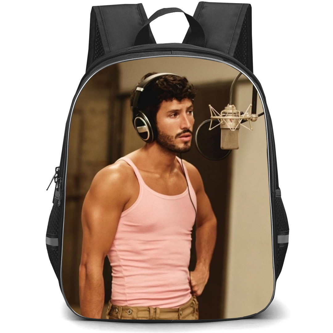 Sebasti?n Yatra Backpack School Bag StudentPack - Sebasti?n Yatra Side Portrait Singing
