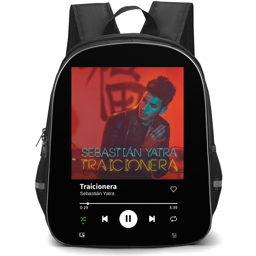 Sebasti?n Yatra Backpack School Bag StudentPack - Sebasti?n Yatra Traicionera Cover Art