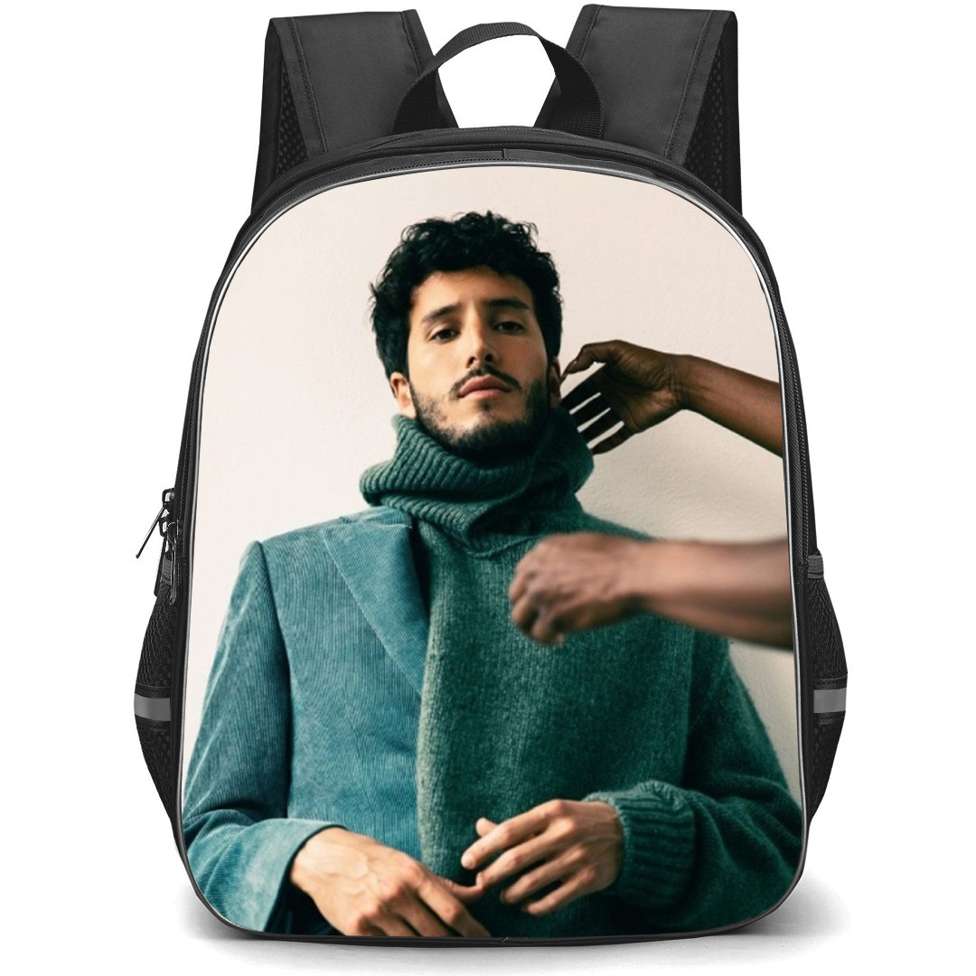 Sebasti?n Yatra Backpack School Bag StudentPack - Sebasti?n Yatra Wearing Sweater
