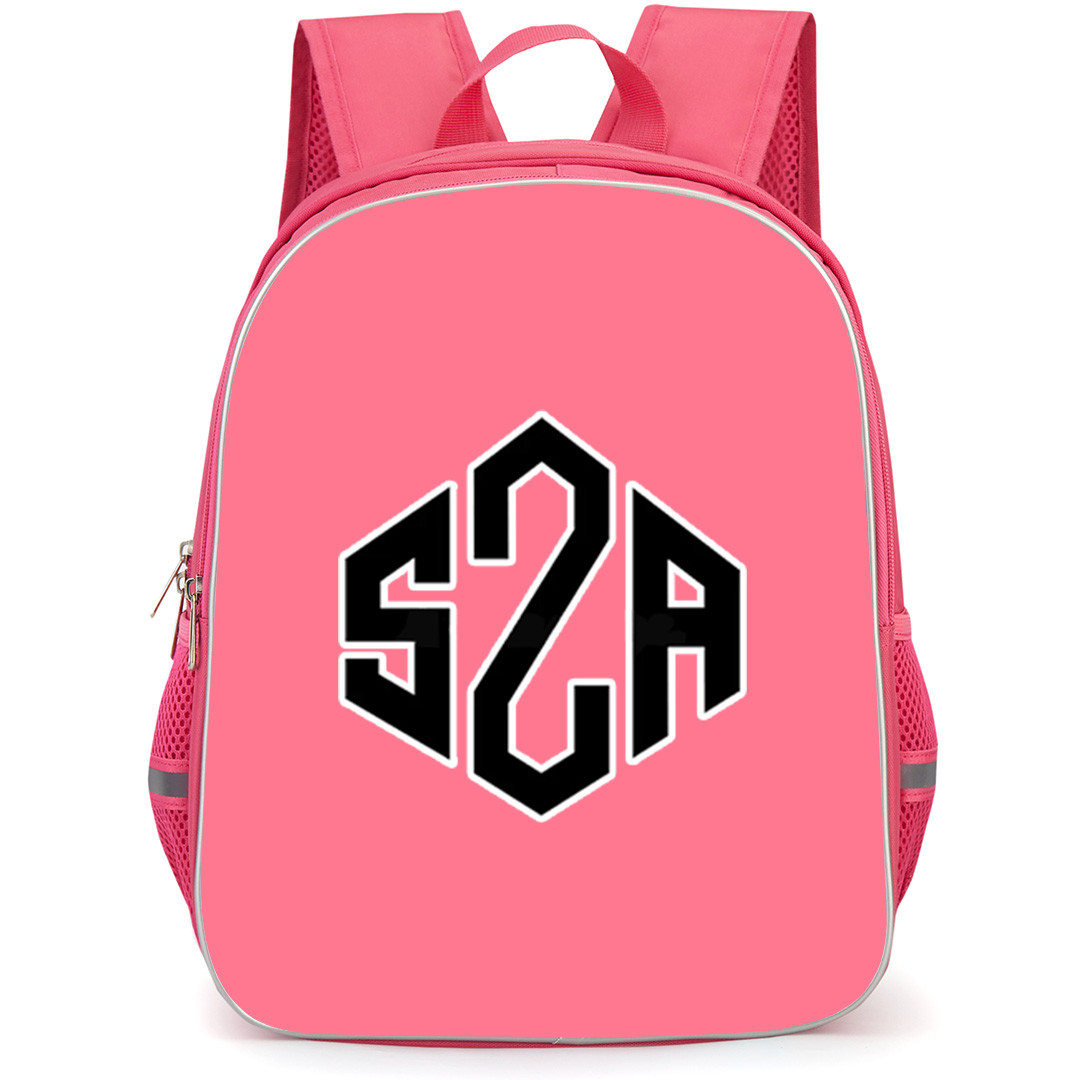 SZA Backpack School Bag StudentPack - SZA Black Logo Sticker