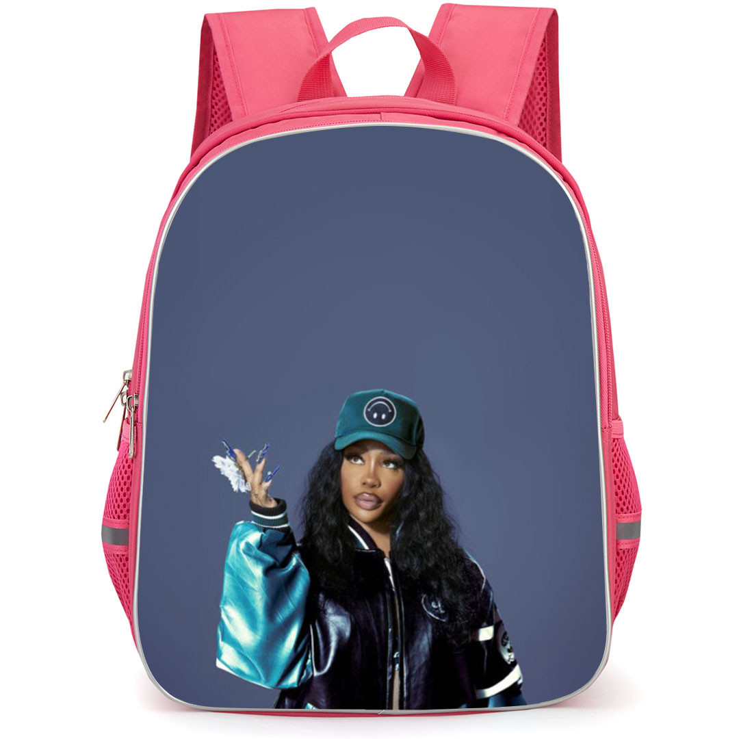 SZA Backpack StudentPack - SZA Blind Live Performance Portrait
