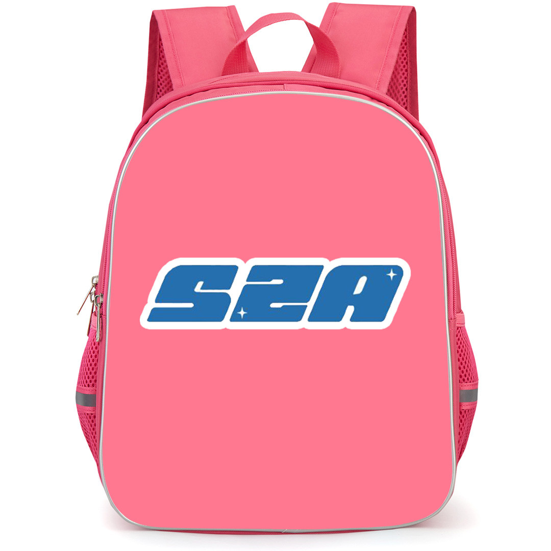 SZA Backpack School Bag StudentPack - SZA Blue Logo Sticker
