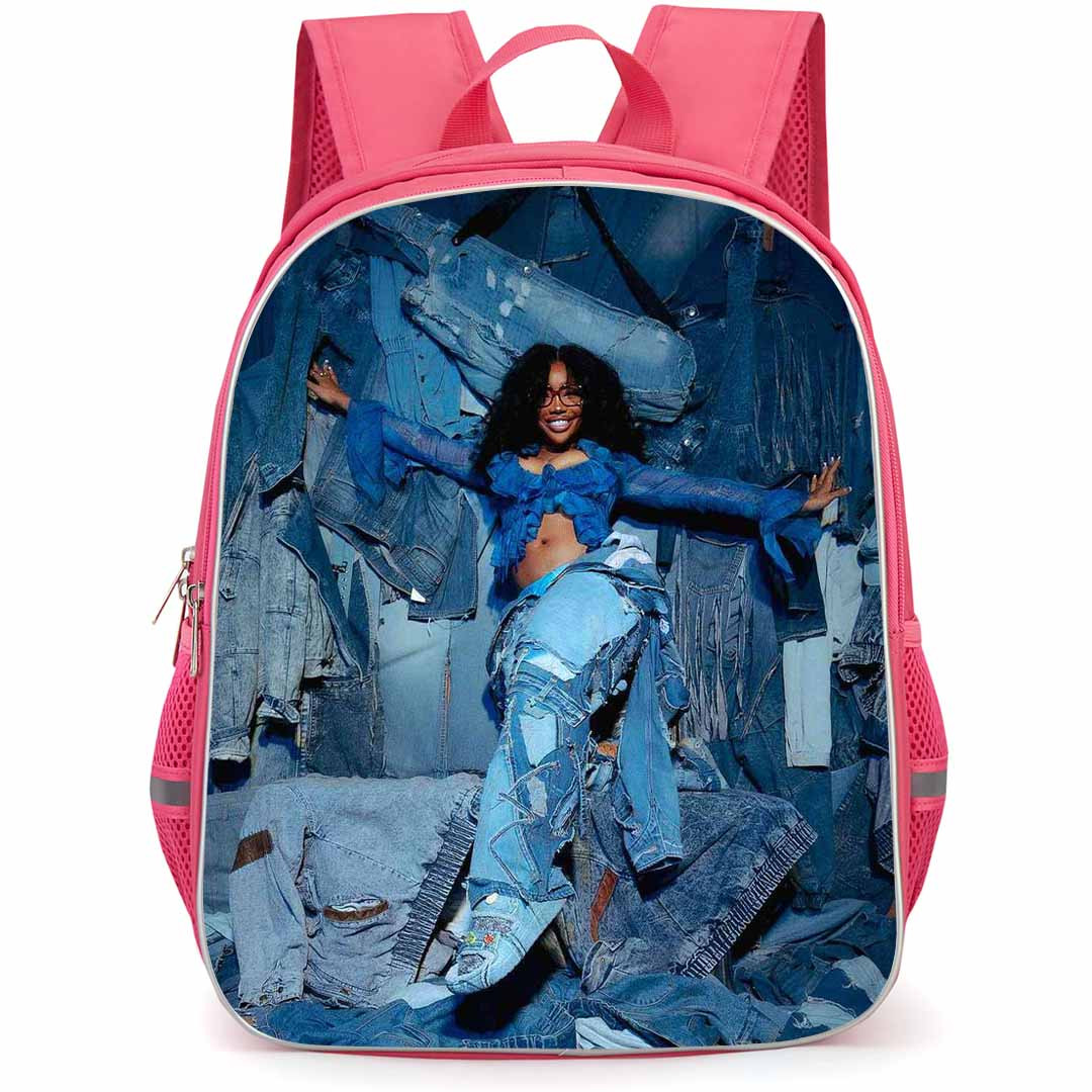 SZA Backpack StudentPack - SZA Comfortable And Cute Photoshoot Picture
