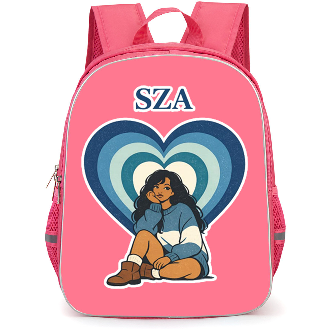 SZA Backpack School Bag StudentPack - SZA Comic Style Art Sticker