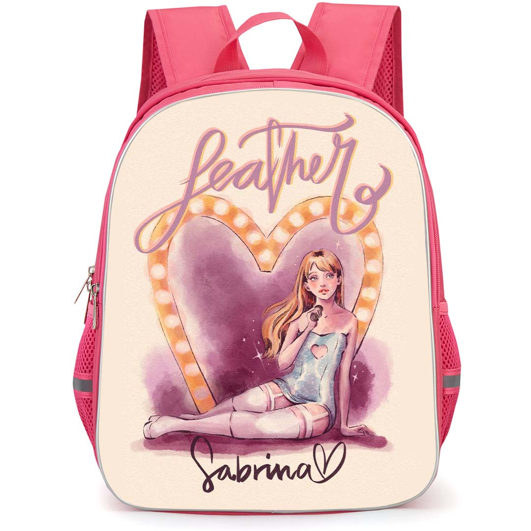 Sabrina Carpenter Backpack StudentPack - Sabrina Carpenter Feather Fan Art Poster