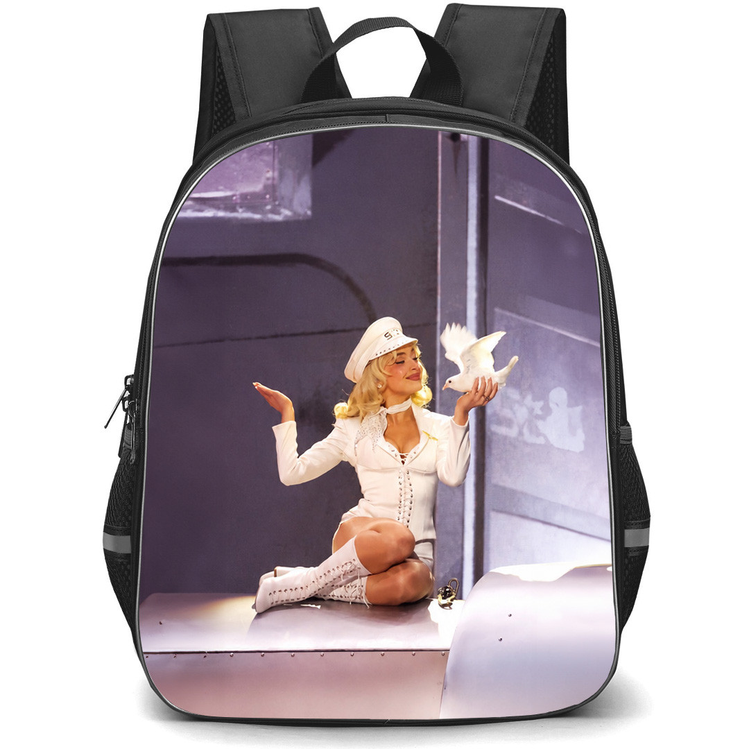Sabrina Carpenter Backpack School Bag StudentPack - Sabrina Carpenter Performs On Stage Holds Pigeon Poster