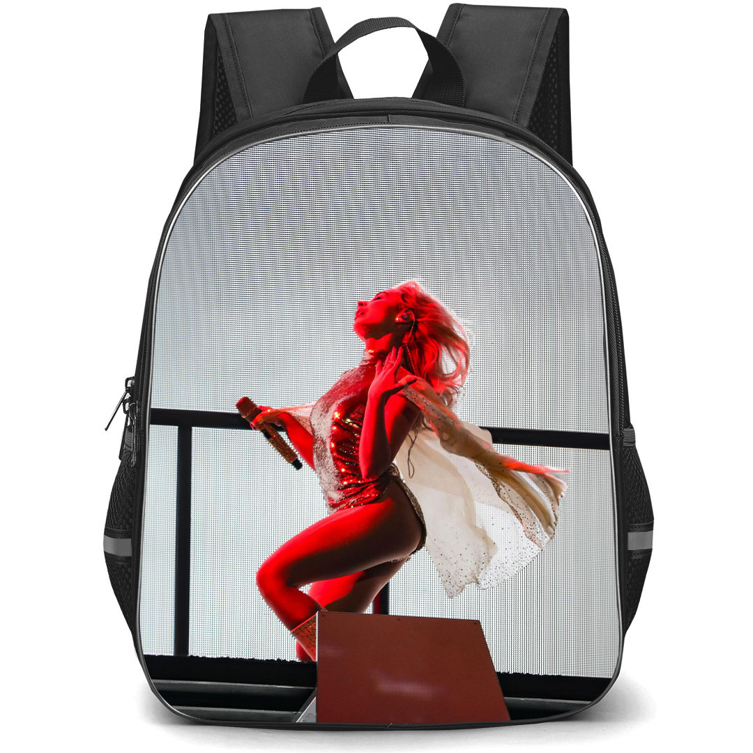 Sabrina Carpenter Backpack School Bag StudentPack - Sabrina Carpenter On Stage Under Red Spot Light Poster