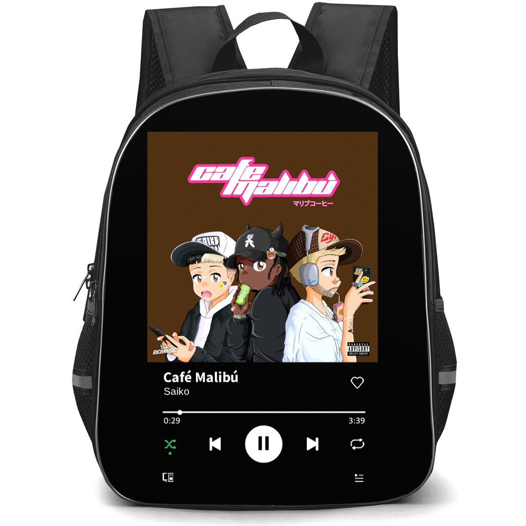 Saiko Backpack School Bag StudentPack - Saiko Caf? Malib? Album Cover