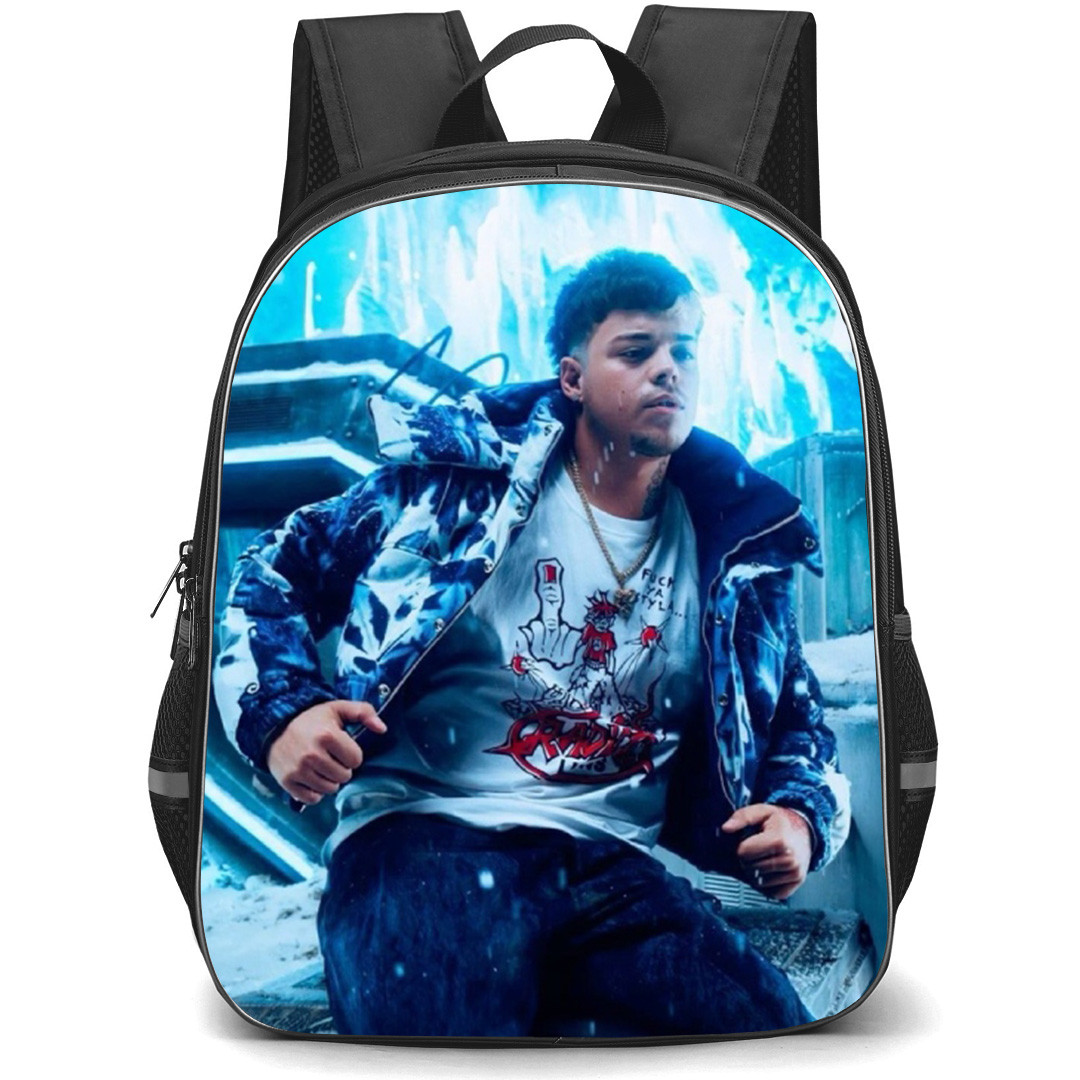 Saiko Backpack School Bag StudentPack - Saiko Portrait Snow Background