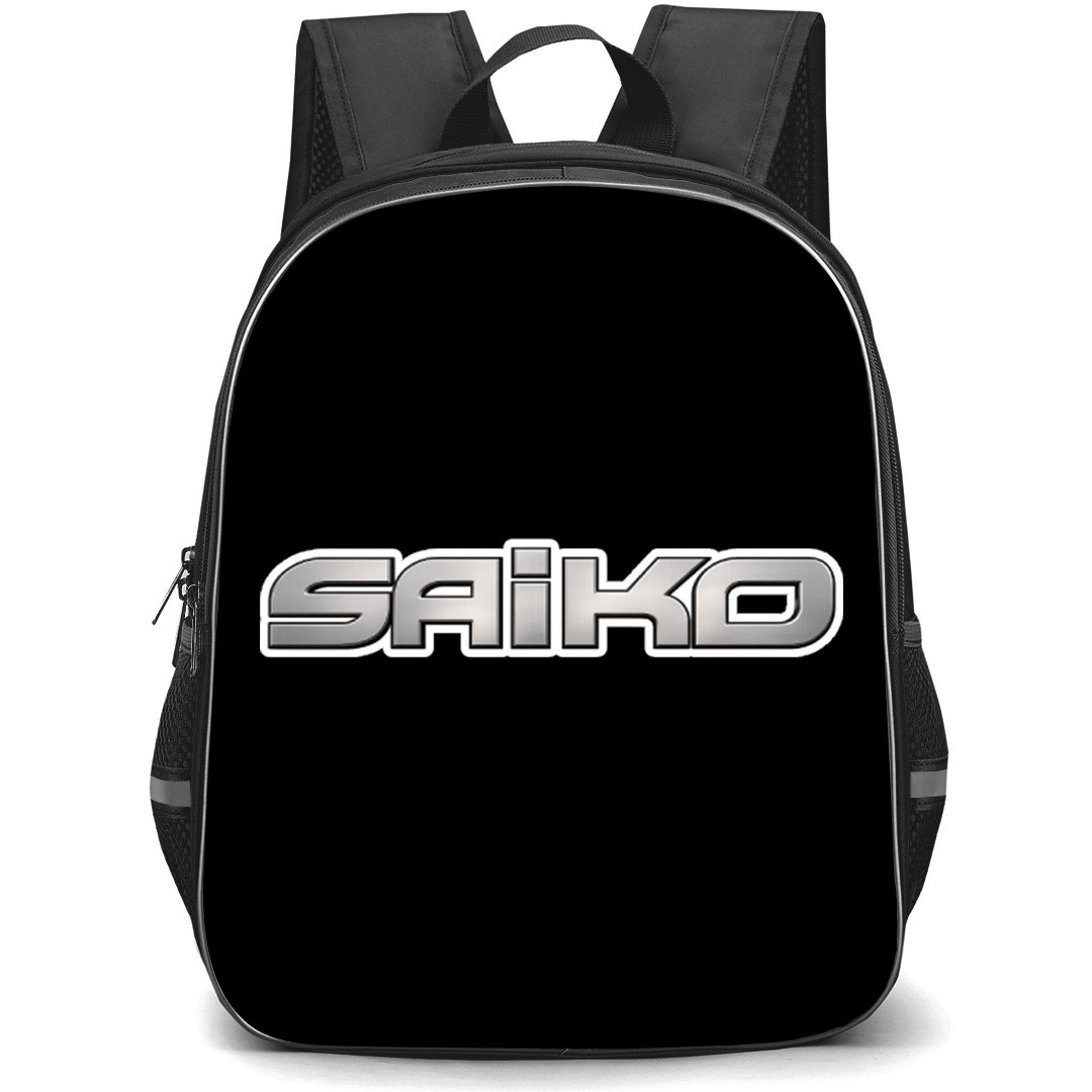 Saiko Backpack School Bag StudentPack - Saiko Silver Logo